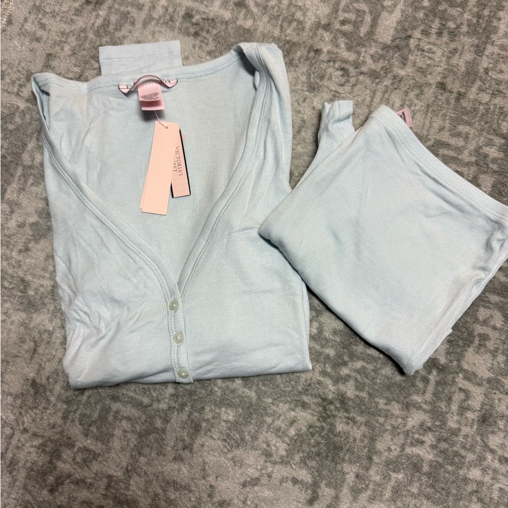 Victoria’s Secret Light Blue Sleepwear Set